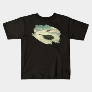 AnemalSoul - Pearl Stingray Kids T-Shirt